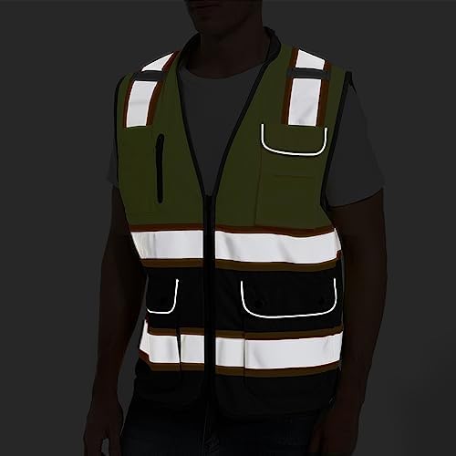 ArcRidge Reflective Safety Vest for Men and Women - High Visibility