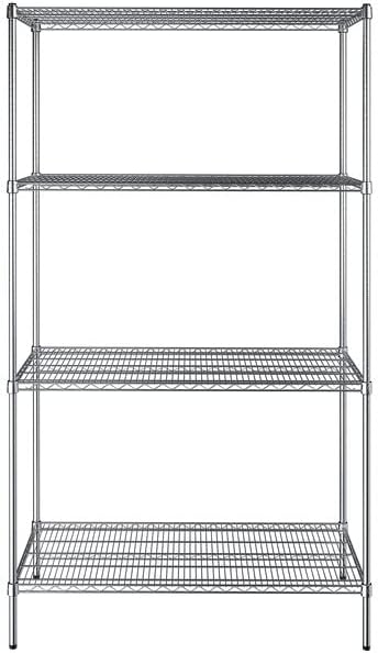 24" x 48" NSF Chrome 4-Shelf Kit - Image 2