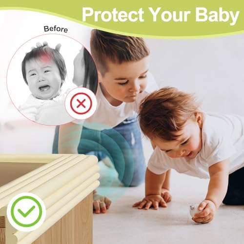 Baby Proofing Wall Corner Protector,Edge Guard Corner Protector,6.56ft