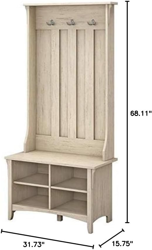 Bush Furniture Salinas Hall Tree - Image 7