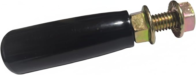 Revolving Handle M8 X P 1.25mm, L- 3.15" Knob Grip+ Added Double Nut, Metric by DONGYANGINDUSTRY