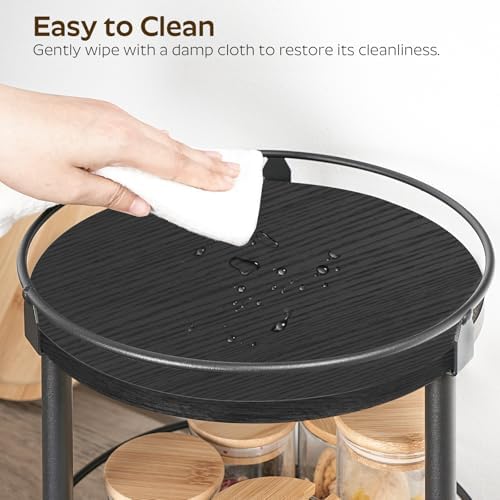 YATINEY 3-Tier Lazy Susan Spice Rack Organizers, Set of 2