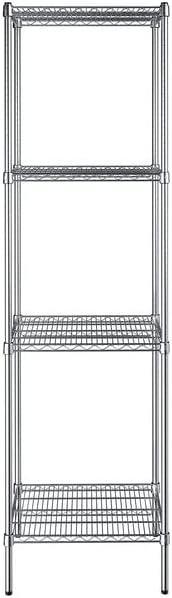 21" x 24" NSF Chrome 4-Shelf Kit - Image 2