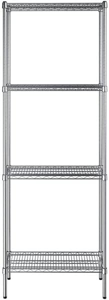 14" x 30" NSF Chrome 4-Shelf Kit - Image 2
