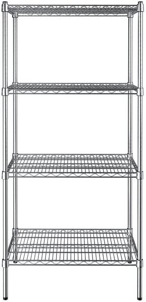 21" x 30" NSF Chrome 4-Shelf Kit - Image 2