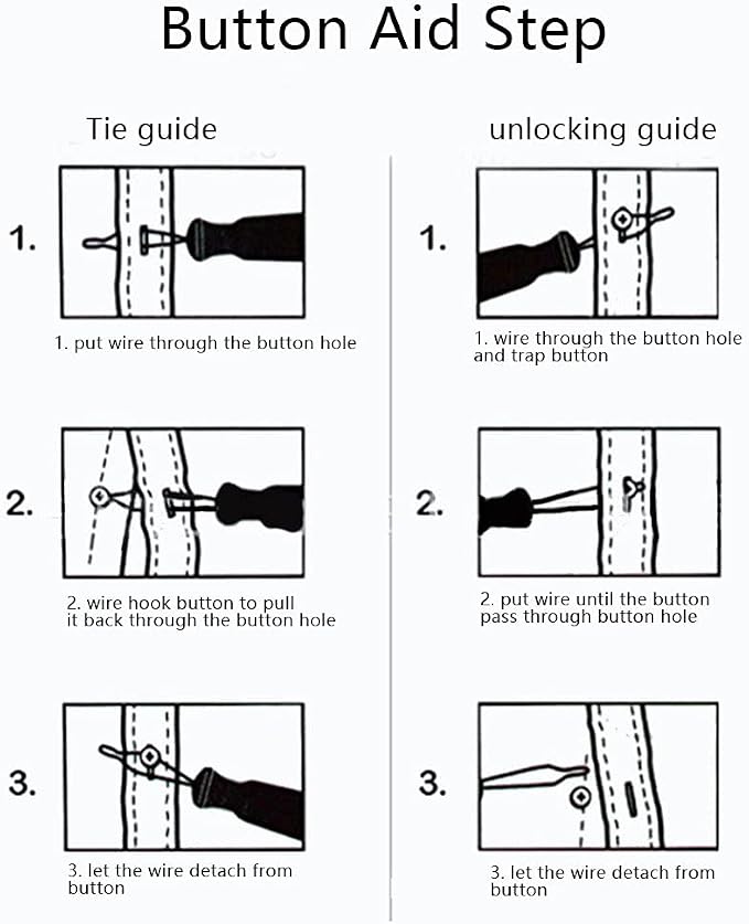 2 Pack Button Hook and Zipper Pull Helper - Image 6