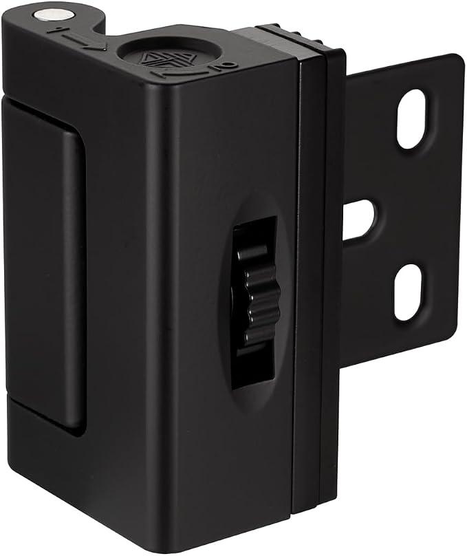 INIRET Adjustable Home Security Door Reinforcement Lock,Heavy Duty Zinc Alloy - Image 8