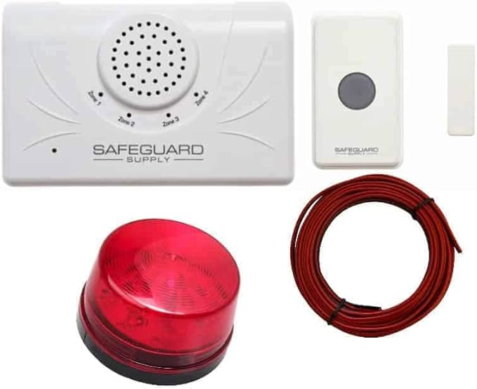 Safeguard Supply Warehouse Doorbell WDK ERA STROBE- Commercial Wireless - Image 9