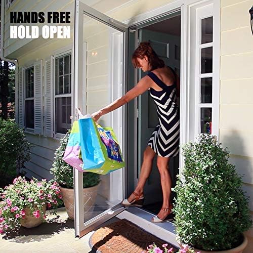 Touch 'n Hold Smooth Dual Door Closer System (Almond) – Heavy-Duty