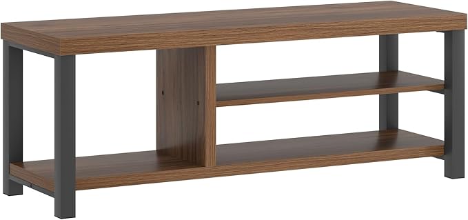 FOLUBAN Entryway Bench, Modern Wood Shoe Bench - Image 9
