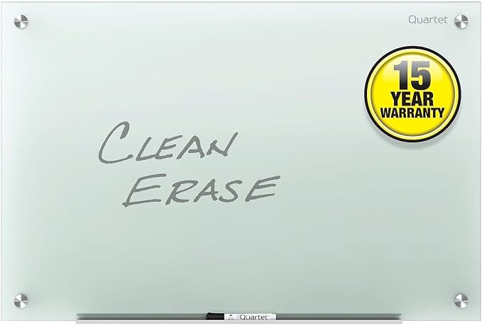 Quartet Whiteboard, Glass Dry Erase Board, Non-Magnetic, Infinity Frameless - Image 9