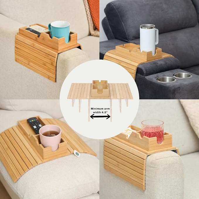 Couch Cup Holder Tray - Image 8