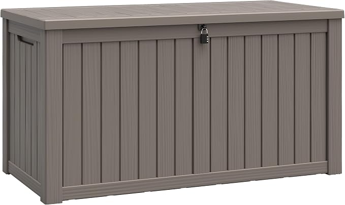 NUNU LAB 180 Gallon Outdoor Storage Box Waterproof, Outside Package Delivery - Image 9