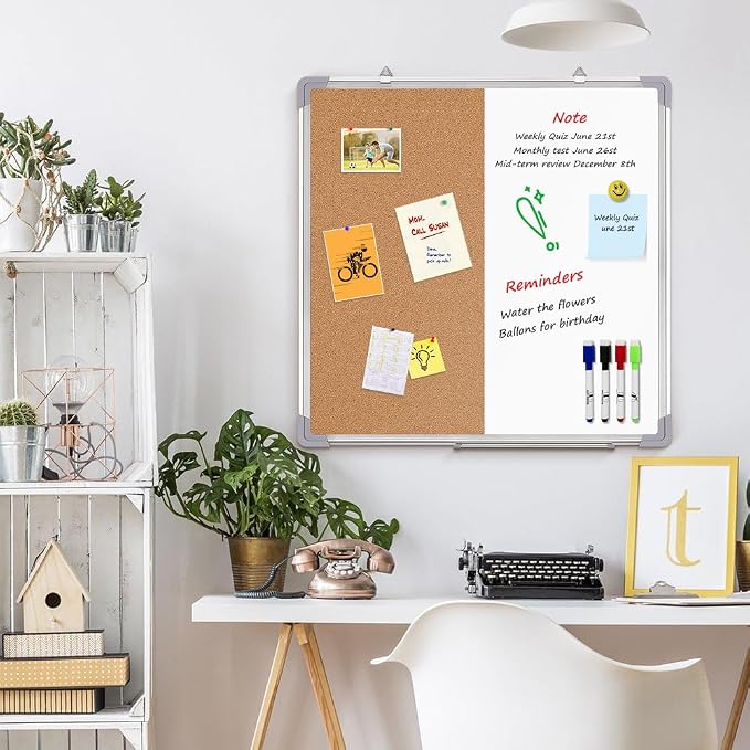 Cork Board White Board Combo - Image 6