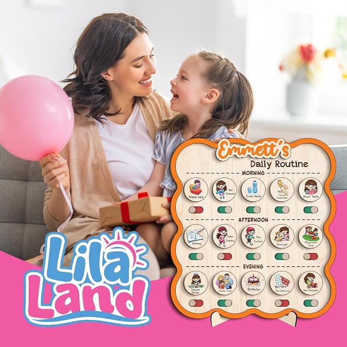 Personalized Wooden Chore Chart - Image 9