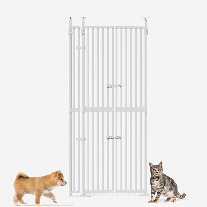 74.8"-90.5" Extra Tall Cat Gate - Image 9