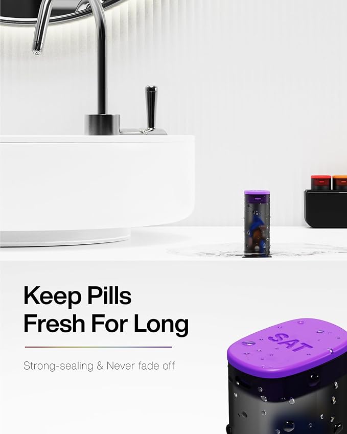 Weekly Pill Organizer 1 Time a Day - Image 7
