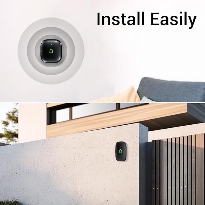 Classroom Doorbell IP66 Wireless Doorbell Door Bell Ringer Wireless Waterproof - Image 7