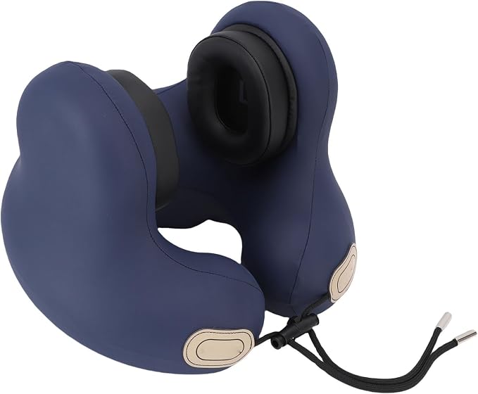 Travel Neck Pillow, 360 Degree Comfort Portable Neck Pillow Airplane Sleeping - Image 9