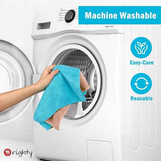 Orighty Microfiber Cleaning Cloth, 150 Pack Microfiber Towels