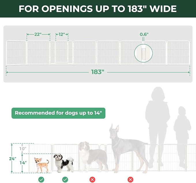 FXW Dog Gate Extra Wide Designed - Image 6