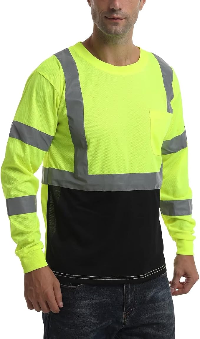 High Visibility Class 3 T Shirts,Hi Vis Safety Shirts - Image 7