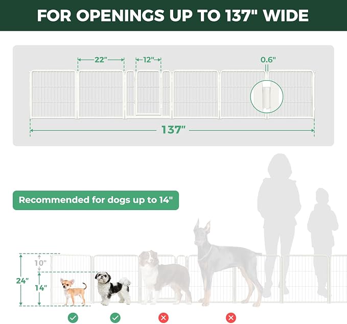FXW Dog Gate Extra Wide Designed - Image 6