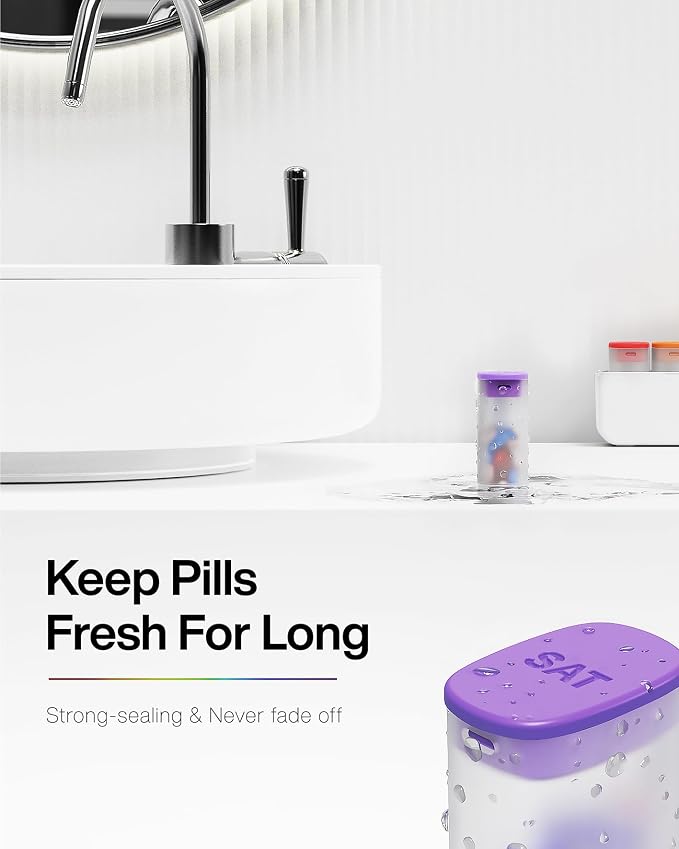 Weekly Pill Organizer 1 Time a Day - Image 7