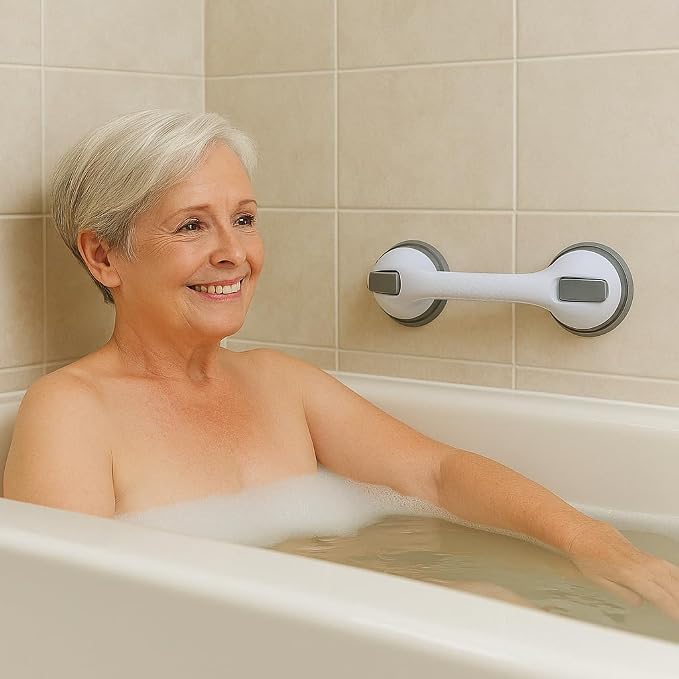 2 Pack Grab Bars for Bathtubs and Showers, Shower Handles for Elderly Seniors - Image 9