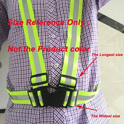 ZOJO High Visibility Reflective Safety Strip Bulk 10 Pack