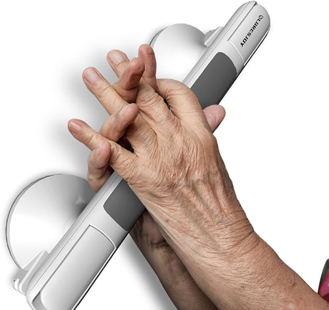 Shower Handles for Elderly Suction, 2 Pack Grab Bars for Bathtubs and Showers - Image 9