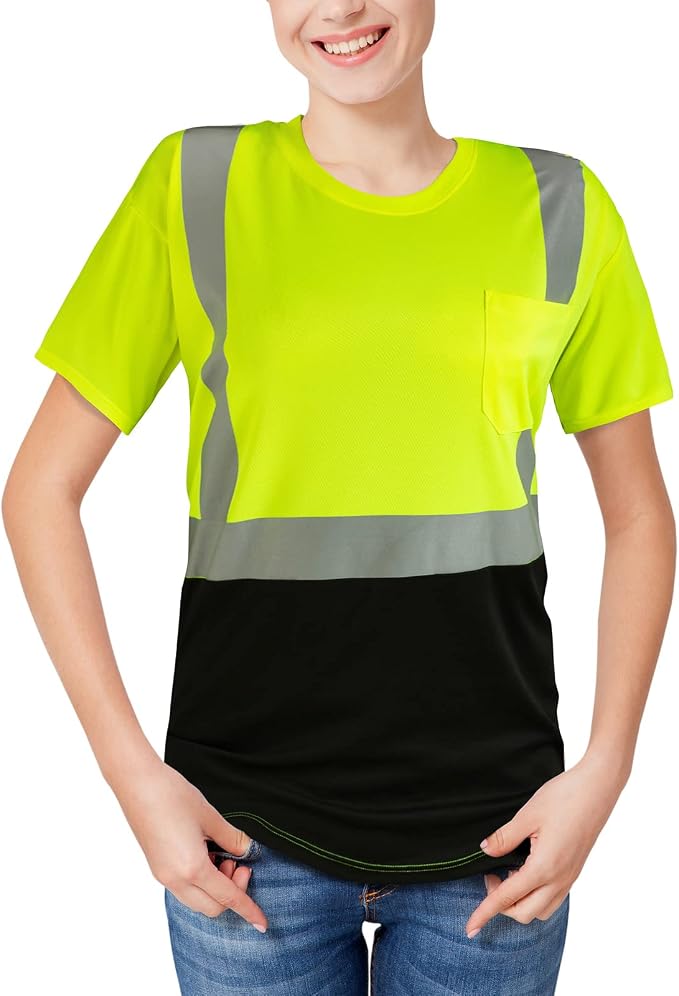 High Visibility Shirts Quick Dry Safety T Shirts - Image 7