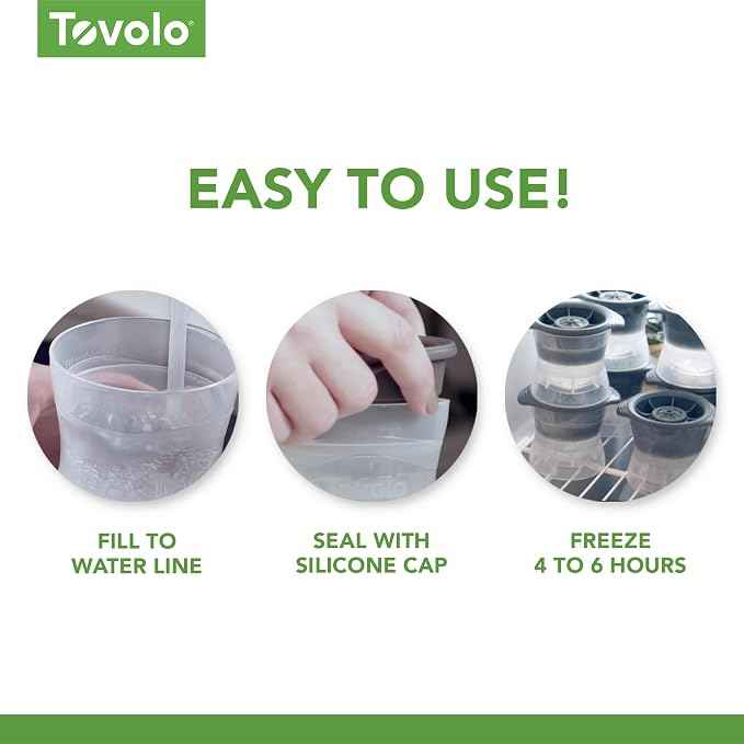 Tovolo Sphere Ice Molds