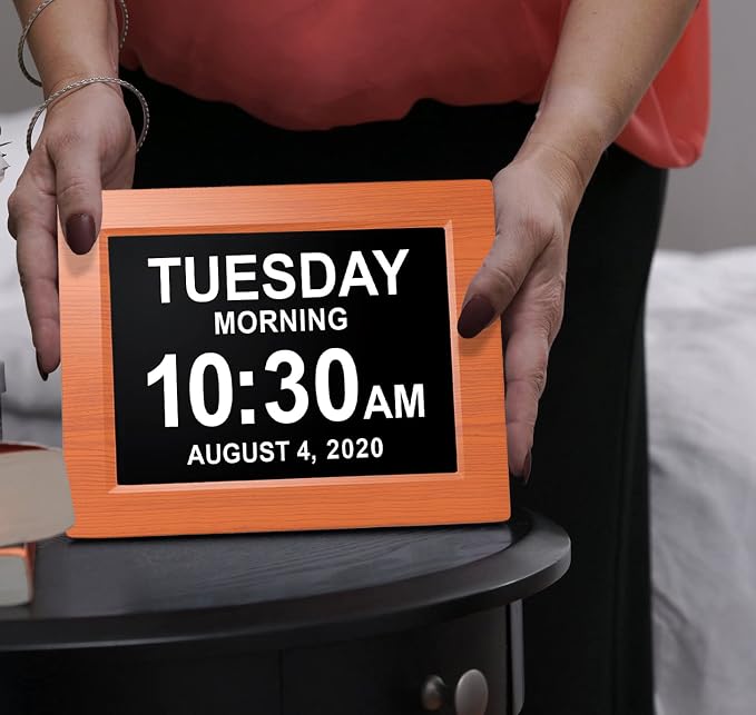 American Lifetime 【New 2025】 Dementia Clock Large Digital Clock - Image 9