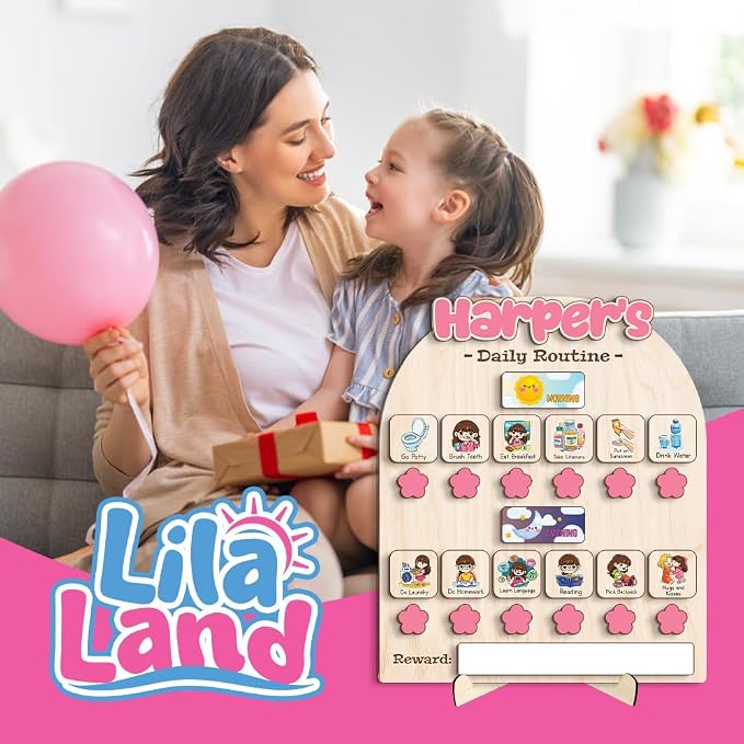 Personalized Wooden Chore Chart - Image 9