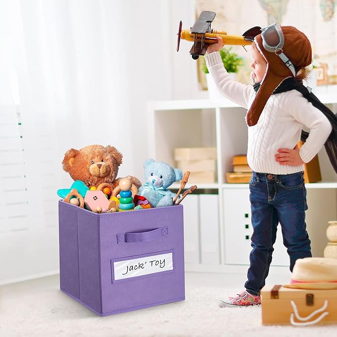 artsdi Fabric storage cubes 11 Inch Cube Storage Bin, Cube storage - Image 5