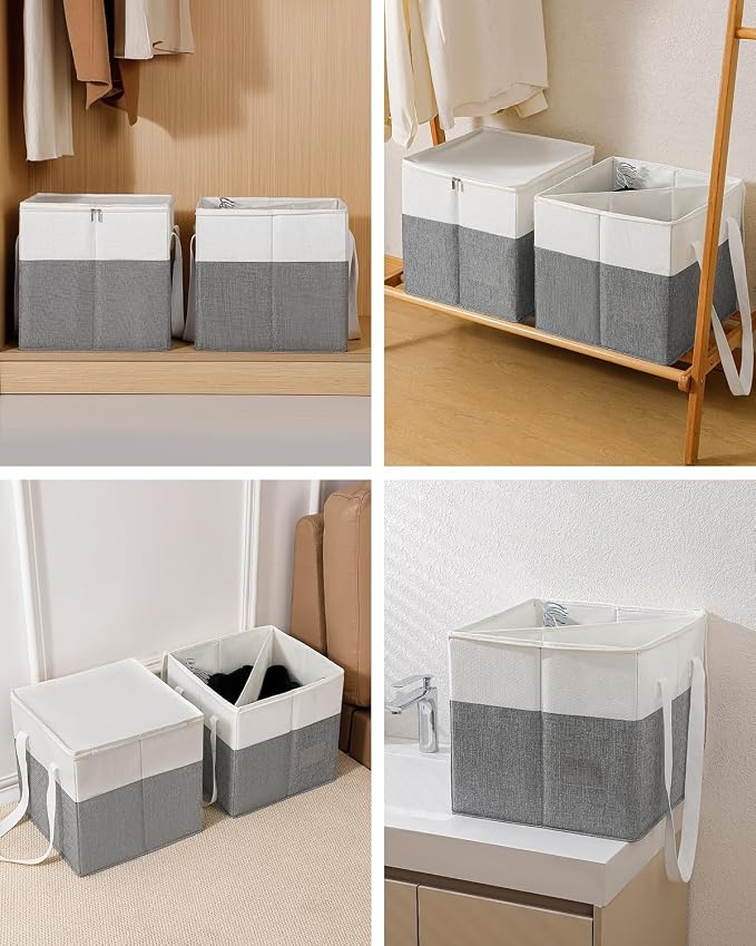 2-Pack Rigid Clothes Hanger Organizer Bag - Image 7