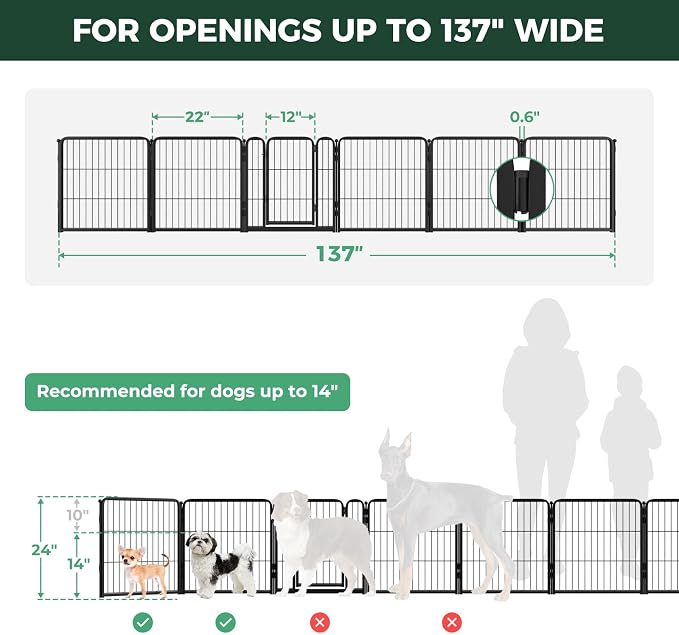 FXW Dog Gate Extra Wide Designed - Image 6