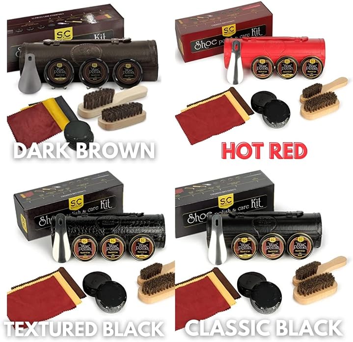 Stone and Clark Original Shoe Polish & Care Kit - Image 9