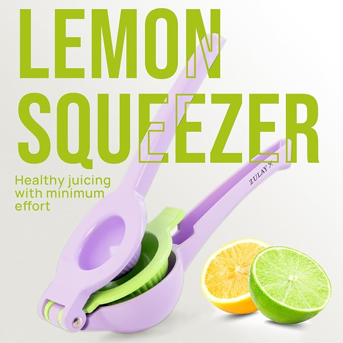 Zulay Kitchen Metal 2-in-1 Lemon Squeezer - Image 7