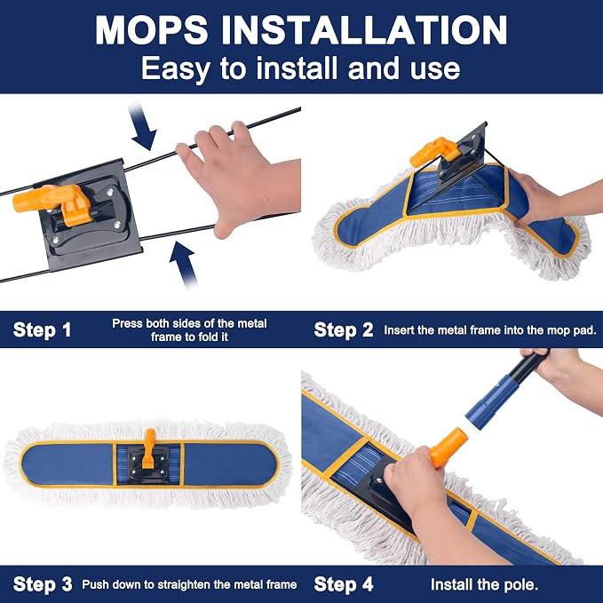 KeFanta 36" Commercial Dust Mops - Image 6