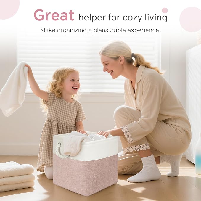 Cube Storage Bins, 6 Pack 11x11 inch - Image 8