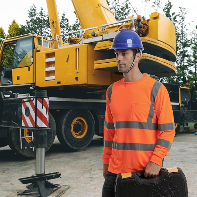 High Visibility Class 3 T Shirts,Hi Vis Safety Shirts - Image 7