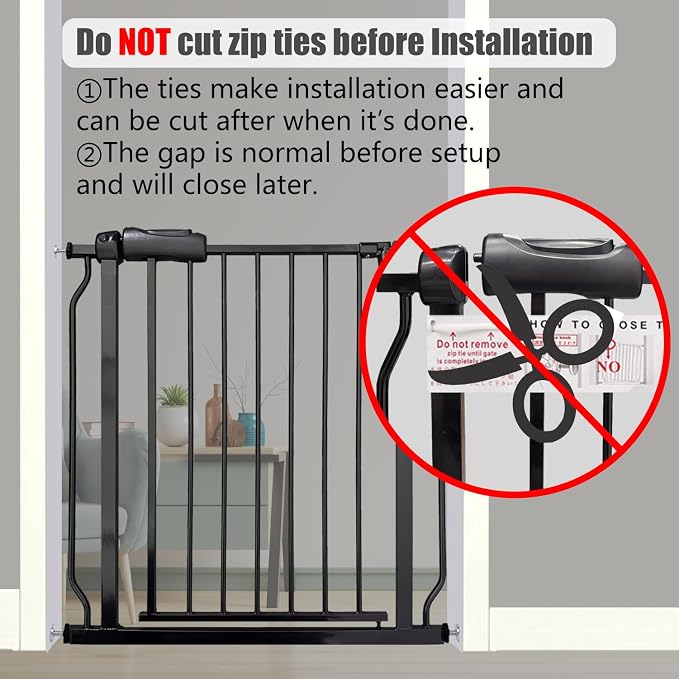 Extra Wide Baby Gate, 57.5-62 Inch - Image 6