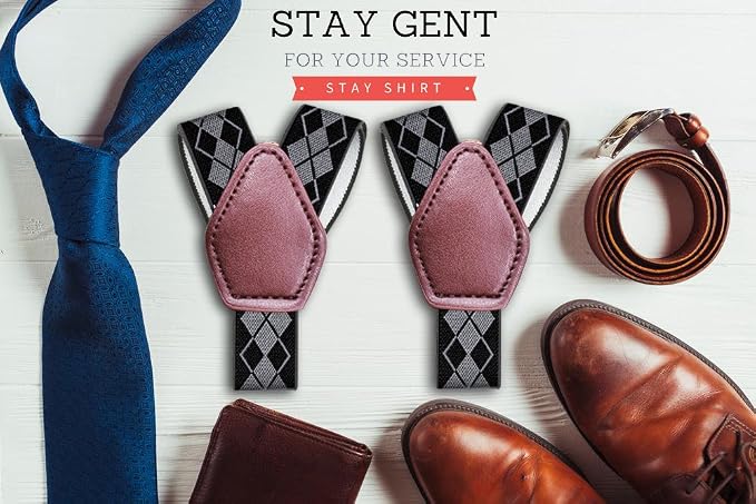 STAY GENT Y-Style Shirt Stays For Men - Image 7