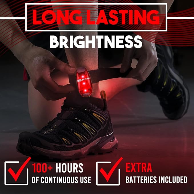 4 Pack LED Safety Light, Clip on Reflective Gear Lights - Image 9