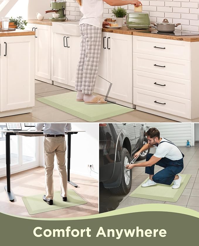 Ophanie Kitchen mats for Floor, 3/4 inch Thick, Kitchen Rugs, Waterproof - Image 8