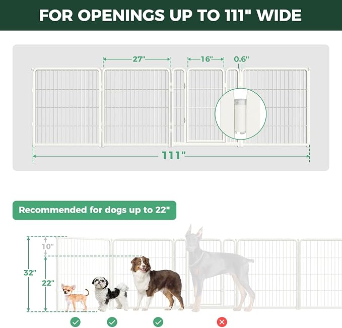 FXW Dog Gate Extra Wide Designed - Image 6