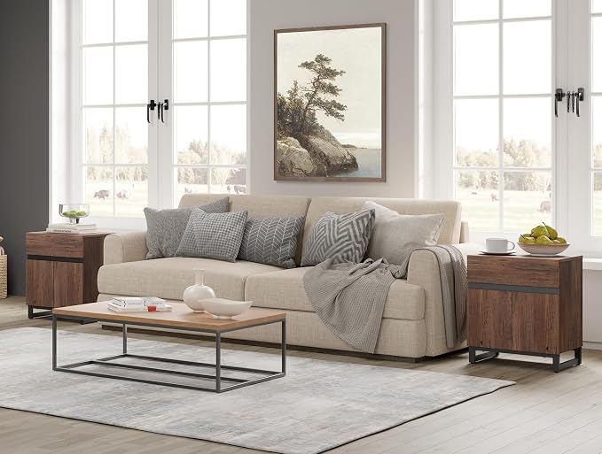 WAMPAT 2 Pack Modern End Table - Image 8