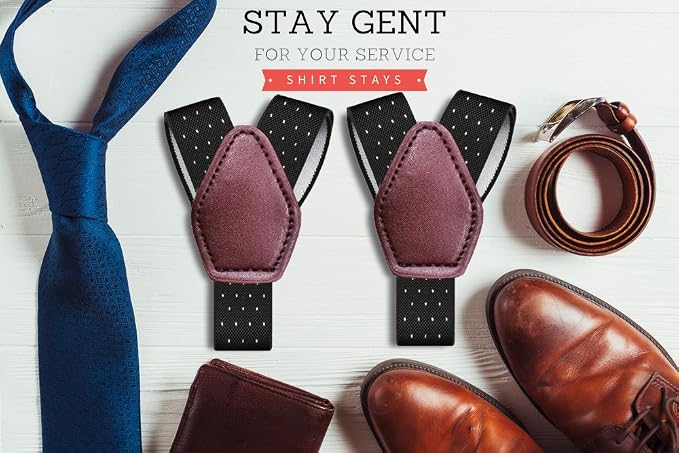 STAY GENT Y-Style Shirt Stays For Men - Image 7